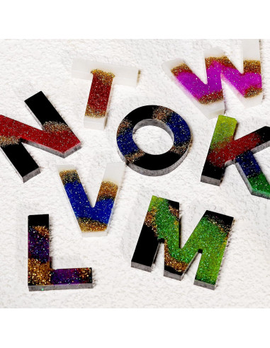 LEOBRO Brillo Extra Fino 18 Colores para Manualidades 270g