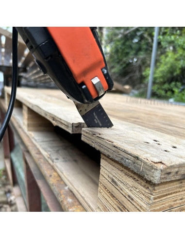 Cuchillas Multiherramienta Bi Metal 20 Pcs XXGO 8.89cm