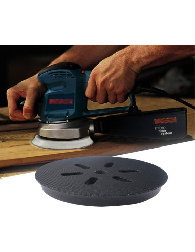 Almohadilla de Lijado Poweka 6" para Bosch 1250DEVS y ROS65VC