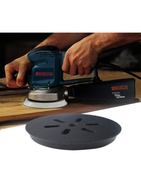 Almohadilla de Lijado Poweka 6" para Bosch 1250DEVS y ROS65VC