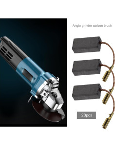 Escobillas de Carbón 20Pcs Crear Idea 15x8x5mm para Bosch 2