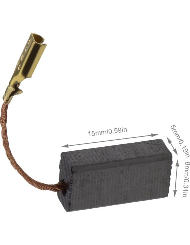Escobillas de Carbón 20Pcs Crear Idea 15x8x5mm para Bosch