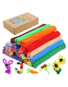 Limpiapipas Chenille Yalumo 1050 Piezas 30 Colores 6mm x 30.48cm