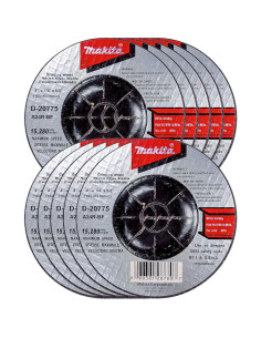 Ruedas de Esmeril Makita 10 Pzas 4" para Metal D-20775 2
