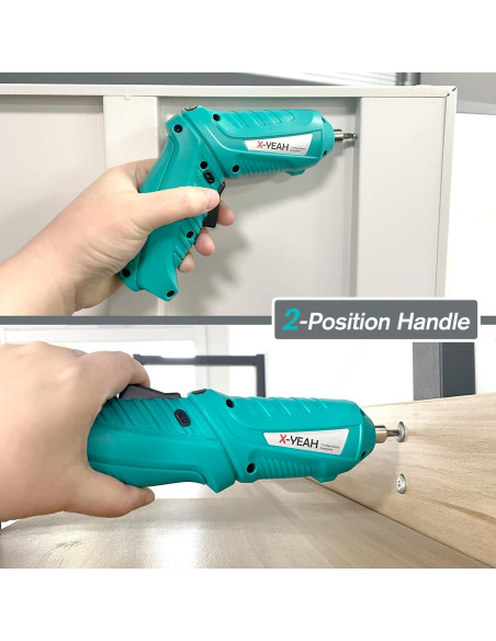 Destornillador Eléctrico X-YEAH 3.7V Inalámbrico con 45 Piezas