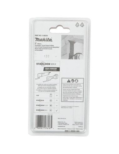 Cuchilla de Corte Curvada Bi-Metal 2" Makita E-08539