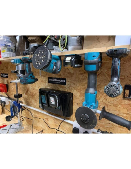 Soporte de Baterías StealthMounts para Makita 18V LXT - Negro