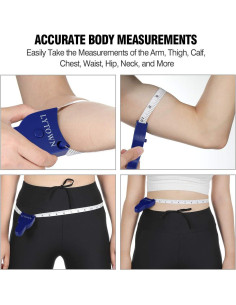 Cinta Métrica Corporal LYTOWN 150 cm 2 Piezas Precisa 2