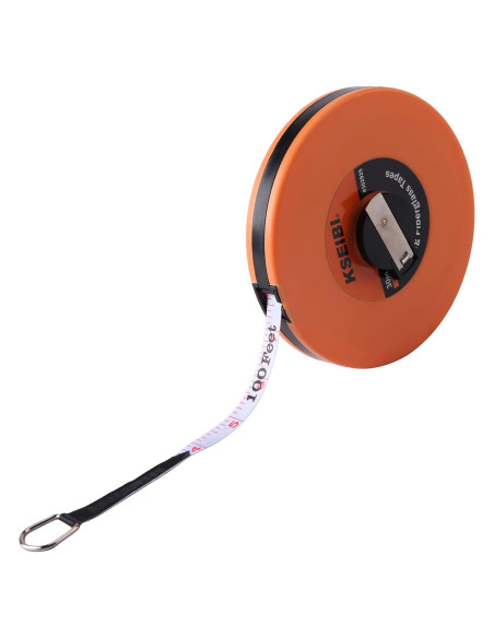 Cinta Métrica KSEIBI 302905 Fibra de Vidrio 15m Doble Cara Cinta Métrica KSEIBI 302905 Fibra de Vidrio 15m Doble Cara