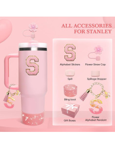 Accesorios Rosados Miglaja para Stanley Cup 30/40 oz 2