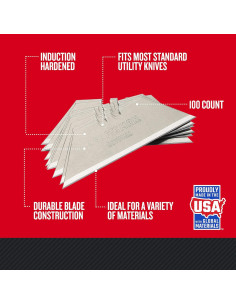 Hojas de Cortar CRAFTSMAN 100 Unidades para Varios Materiales 2