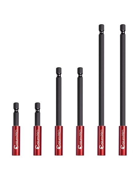 6PCS Soporte de Broca Magnético ColumPRO 2, 4, 6 cm