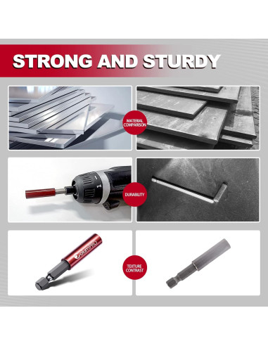 6PCS Soporte de Broca Magnético ColumPRO 2, 4, 6 cm