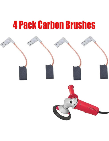 Paquete de 4 Cepillos de Carbón DongJinK 22-18-0710