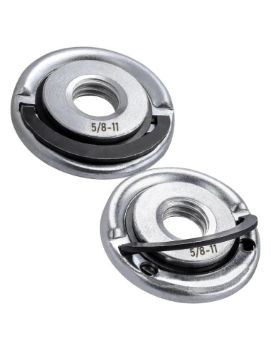 Tuercas de Flange SeonFook 2 Pcs 5/8-11 para Amoladora