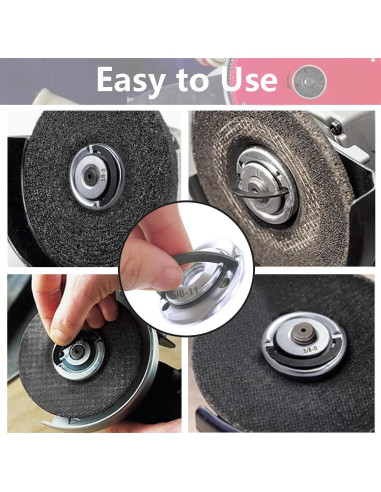 Tuercas de Flange SeonFook 2 Pcs 5/8-11 para Amoladora