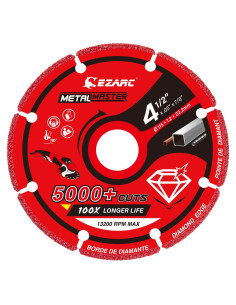 Rueda de Corte de Diamante EZARC 11.5 cm para Metal