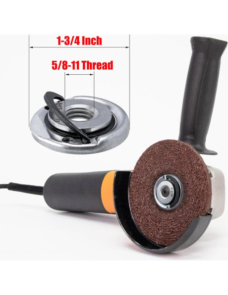 Tuercas de Flange Yakamoz 5/8-11 para Amoladora Angular