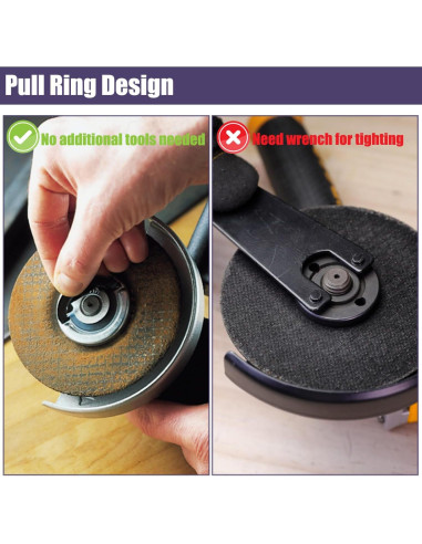 Tuercas de Flange Yakamoz 5/8-11 para Amoladora Angular