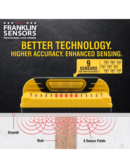 Buscador de Estudio Franklin ProSensor M150 con 9 Sensores