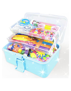 Kit de Manualidades VLUSSO 3000 Piezas para Niños 4-12 Años
