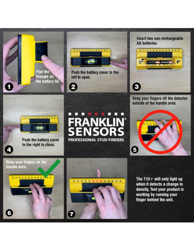 Buscador de Estudio Franklin Sensors ProSensor 710+ 13 Sensores