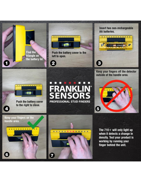 Buscador de Estudio Franklin Sensors ProSensor 710+ 13 Sensores