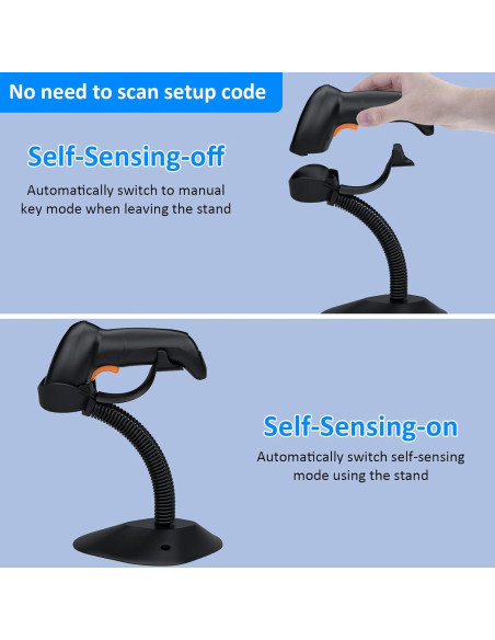 Escáner de Código de Barras 2D Symcode Bluetooth Automático Escáner de Código de Barras 2D Symcode Bluetooth Automático