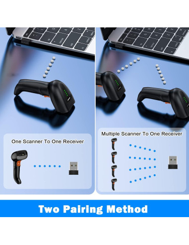Escáner de Código de Barras 2D Symcode Bluetooth Automático