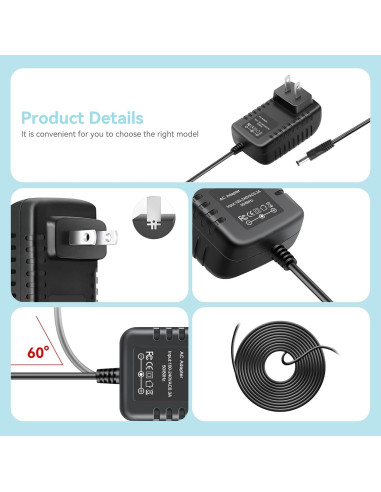 Adaptador AC/DC SLLEA para escáner NeatDesk ND-1000