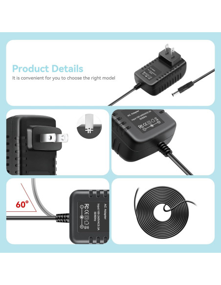 Adaptador AC/DC SLLEA para escáner NeatDesk ND-1000