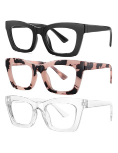 Gafas Anti Luz Azul Okany Paquete de 3 - Estilo Moderno