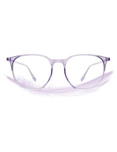 Gafas de Luz Azul ROCKNIGHT para Mujeres Marco Gris Púrpura