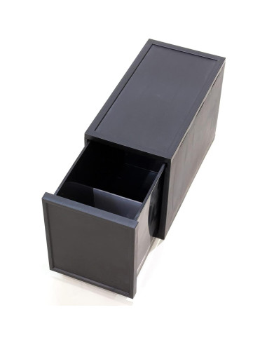 Bloque de cajones ASTAGE Pequeño C Negro Modular