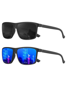 Gafas de Sol Polarizadas KALIYADI Unisex UV 3 Paquetes