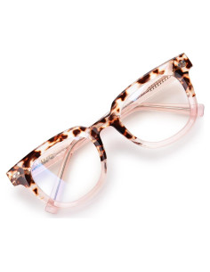 Gafas de Bloqueo de Luz Azul OPTOFENDY Rosa Bebé Cuadradas