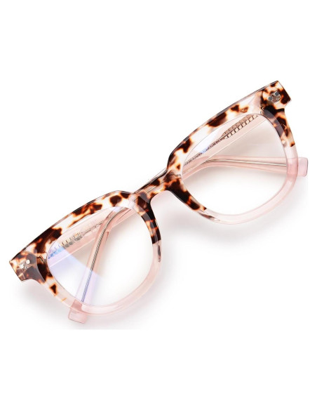 Gafas de Bloqueo de Luz Azul OPTOFENDY Rosa Bebé Cuadradas