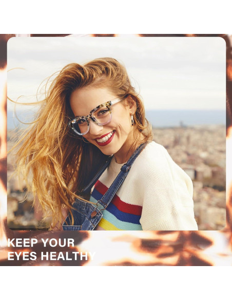 Gafas de Bloqueo de Luz Azul OPTOFENDY Rosa Bebé Cuadradas
