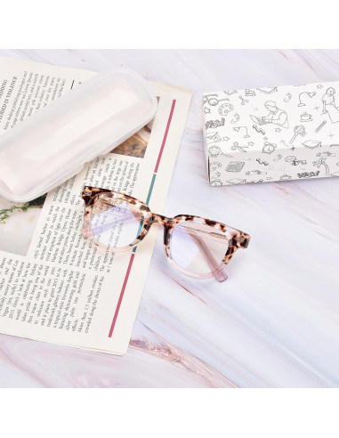 Gafas de Bloqueo de Luz Azul OPTOFENDY Rosa Bebé Cuadradas