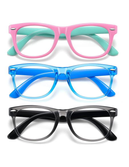 Gafas Bloqueadoras de Luz Azul para Niños Okany - 3 Piezas