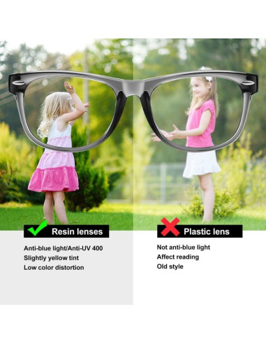 Gafas Bloqueadoras de Luz Azul para Niños Okany - 3 Piezas