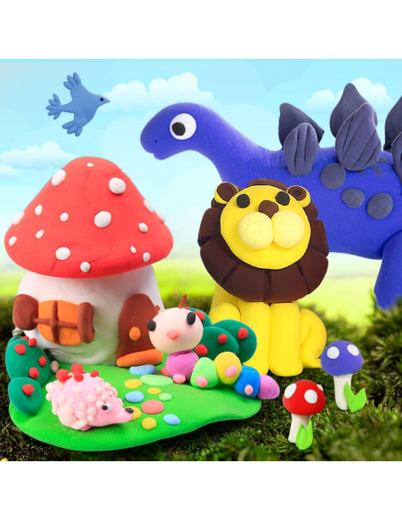 Arcilla Air Dry Essenson 100 Colores para Niños DIY