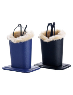 Soportes para Gafas Siveit de Cuero PU - 2 Paquetes