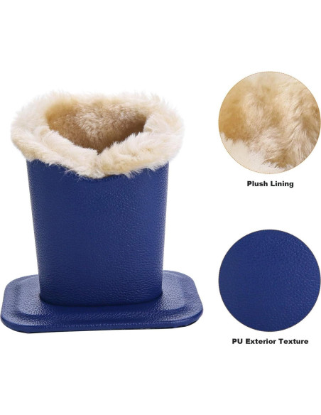 Soportes para Gafas Siveit de Cuero PU - 2 Paquetes