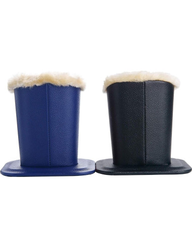 Soportes para Gafas Siveit de Cuero PU - 2 Paquetes