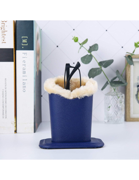 Soportes para Gafas Siveit de Cuero PU - 2 Paquetes