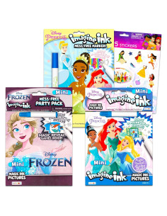 Conjunto de Libros de Actividades Disney 3 Piezas con Stickers