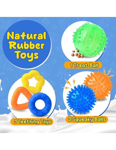 Paquete de Juguetes para Cachorros Eefitoys 23 Piezas Interactivos