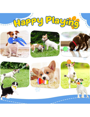 Paquete de Juguetes para Cachorros Eefitoys 23 Piezas Interactivos