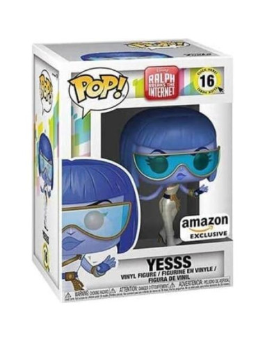 Funko Pop Yesss Rompe Ralph 2 Figura Coleccionable 9.5 cm